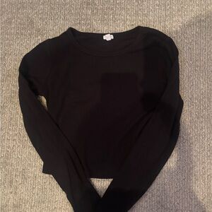 Garage Black Long Sleeve Tee